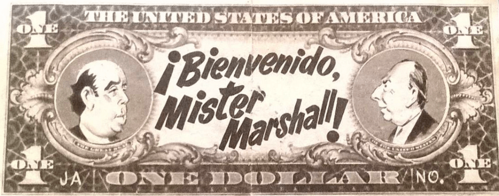Lo que no sabías de Berlanga 7 bienvenido-mister-marshall-billete
