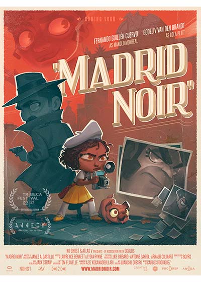 El mediometraje 'Madrid Noir', de James Castillo, premiado en los Emmy al contenido infantil 1 El mediometraje 'Madrid Noir', de James Castillo, premiado en los Emmy al contenido infantil 1