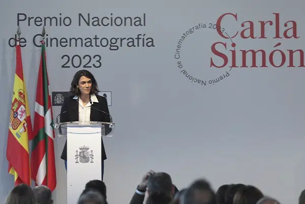 Carla Simón recoge el Premio Nacional de Cine en nombre toda una generación de directoras 1 Carla Simón recoge el Premio Nacional de Cine en nombre toda una generación de directoras 1