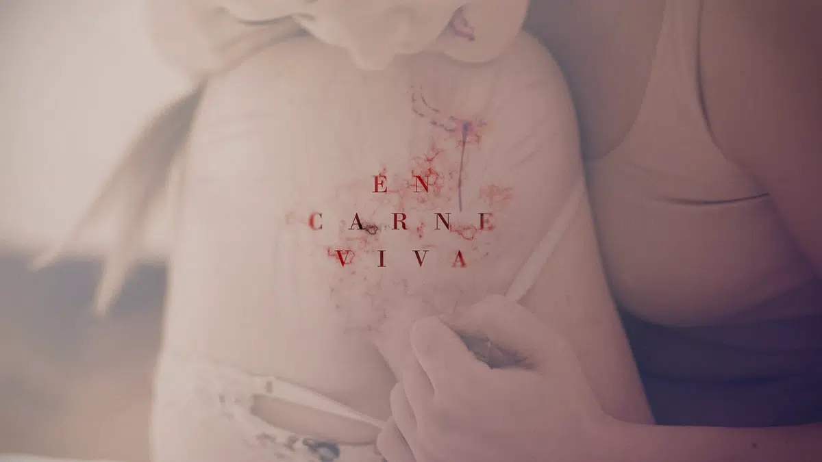 'En carne viva', una historia de amor entre dos mujeres que no son lo que parecen 1 En carne viva Ainhoa Menéndez