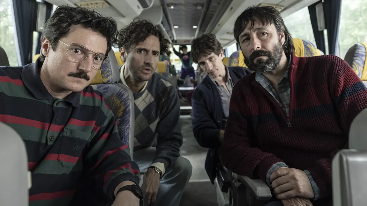 Tráiler de 'Los aitas', la 'road movie' cómica sobre un grupo de padres ochenteros de Borja Cobeaga 2 'Los aitas', de Borja Cobeaga