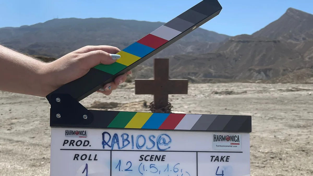 'Rabios@': thriller de acción y wéstern en Tabernas 1 Rodaje de la película 'Rabios@'