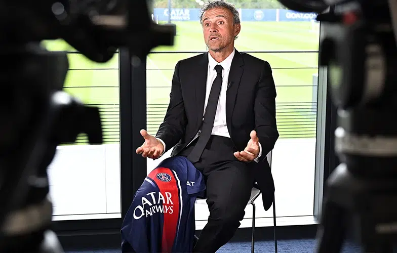 Luis Enrique protagoniza su propia serie documental: 'No tenéis ni **** idea' 1 Luis Enrique serie documental Movistar Plus+