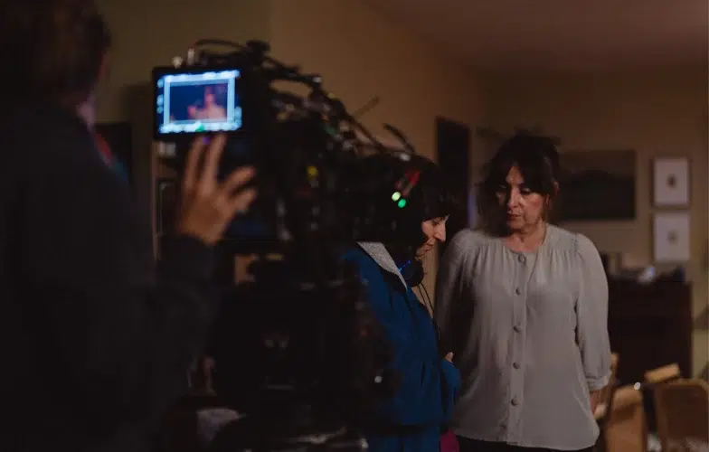 Una mujer en crisis vital y un intruso en casa se unen en 'Las líneas discontinuas', segunda película de Anxos Fazáns 4 Una mujer en crisis vital y un intruso en casa se unen en 'Las líneas discontinuas', segunda película de Anxos Fazáns 4