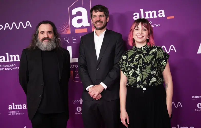 El sindicato ALMA premia los guiones de 'Casa en flames', 'La estrella azul', 'Querer' y 'Celeste' 1 El sindicato ALMA premia los guiones de 'Casa en flames', 'La estrella azul', 'Querer' y 'Celeste' 1