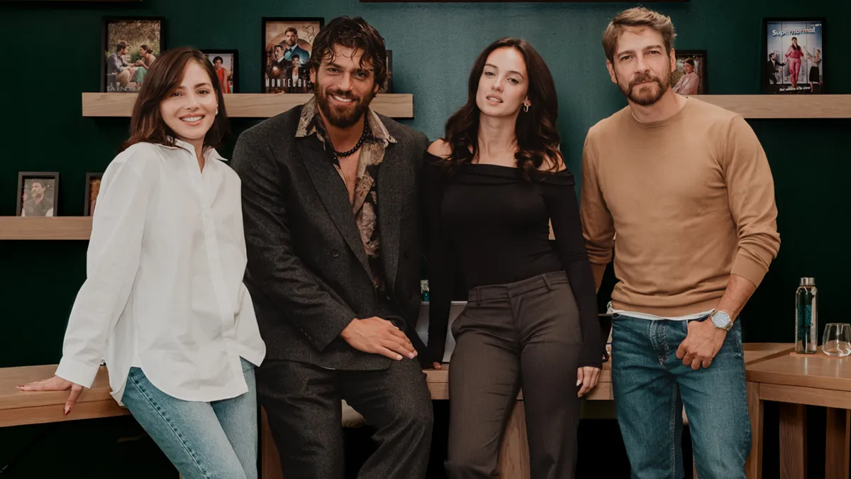 Can Yaman rueda en España el thriller romántico 'El laberinto de las mariposas' 1 Rodaje de la serie 'El laberinto de las mariposas', con Can Yaman