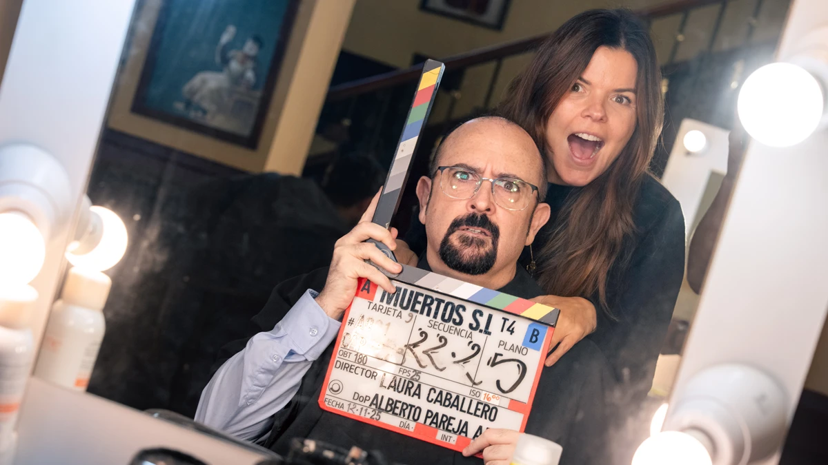 Comienza el rodaje de la cuarta temporada de 'Muertos S.L.' 1 Rodaje de la cuarta temporada de Muertos SL