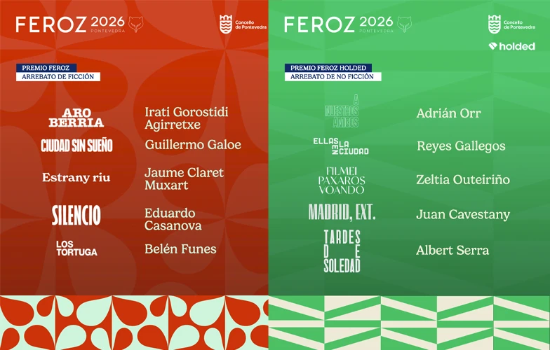 'Silencio' se convierte en la primera serie nominada a los Feroz Arrebato en unas nominaciones que bajan al barrio 1 'Silencio' se convierte en la primera serie nominada a los Feroz Arrebato en unas nominaciones que bajan al barrio 1
