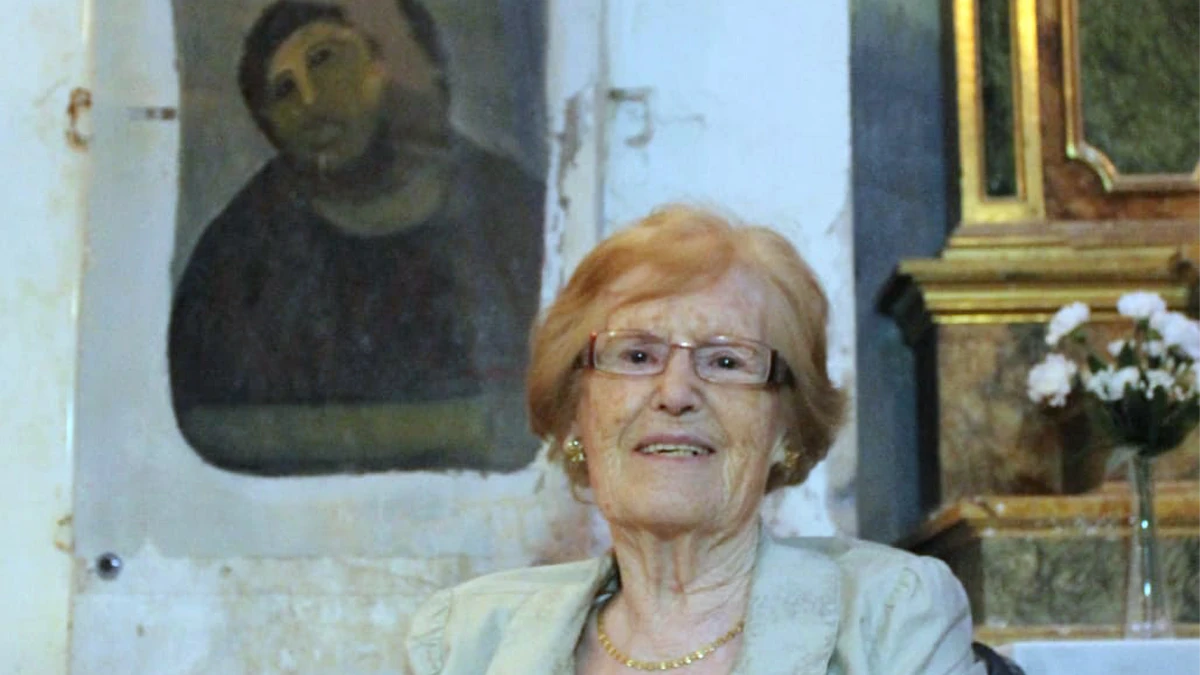 Una película contará la historia de Cecilia Giménez, la mujer que restauró el Ecce Homo de Borja 2 Cecilia. La historia del Ecce Homo de Borja