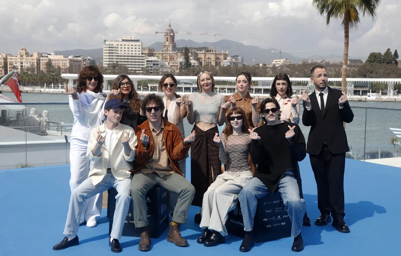 <strong>Millennial mal</strong>: Hacerse mayor podría ser peor 1 El equipo de 'Millenial mal' en el Festival de Málaga. ©Álex Zea