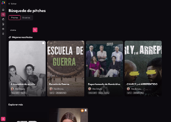 Story Pitcher, la nueva plataforma para mover proyectos audiovisuales en la industria 2
