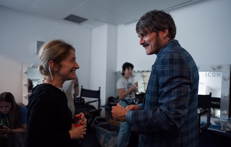 'Entre viñas': se rueda una comedia 'feel good' sobre el reencuentro de un grupo musical infantil 1 'Entre viñas': se rueda una comedia 'feel good' sobre el reencuentro de un grupo musical infantil 1