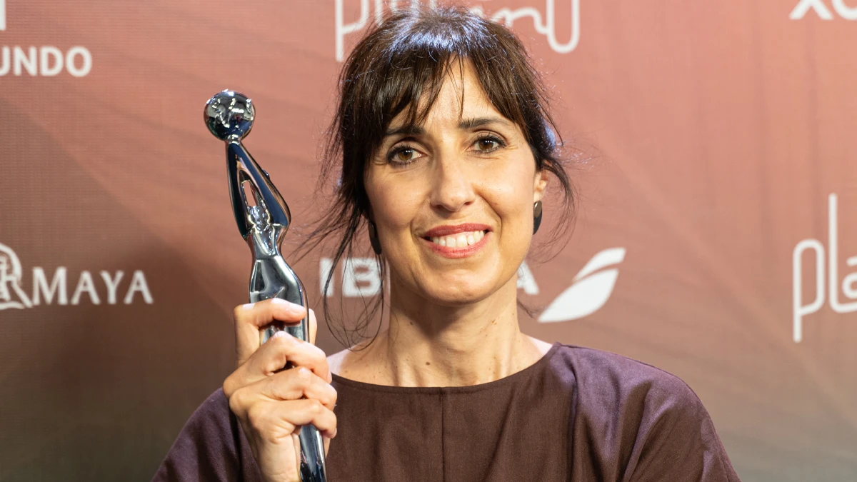 'Sorda', 'Los domingos' y 'La cena' se cuelan en la gran noche de 'El agente secreto' en los Premios Platino 2026 2 Eva Libertad recogió el Premios Platino 2026 a Mejor Ópera Prima. ©Premios Platino