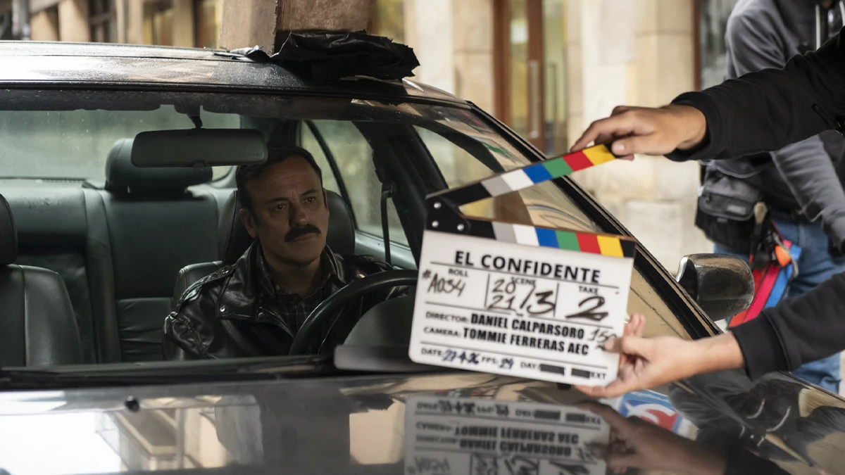 Javier Gutiérrez y Miguel Herrán protagonizan 'El confidente', una historia real sobre los últimos días de ETA 3 Javier Gutiérrez en el rodaje de 'El confidente'. ©Lander Larrañaga
