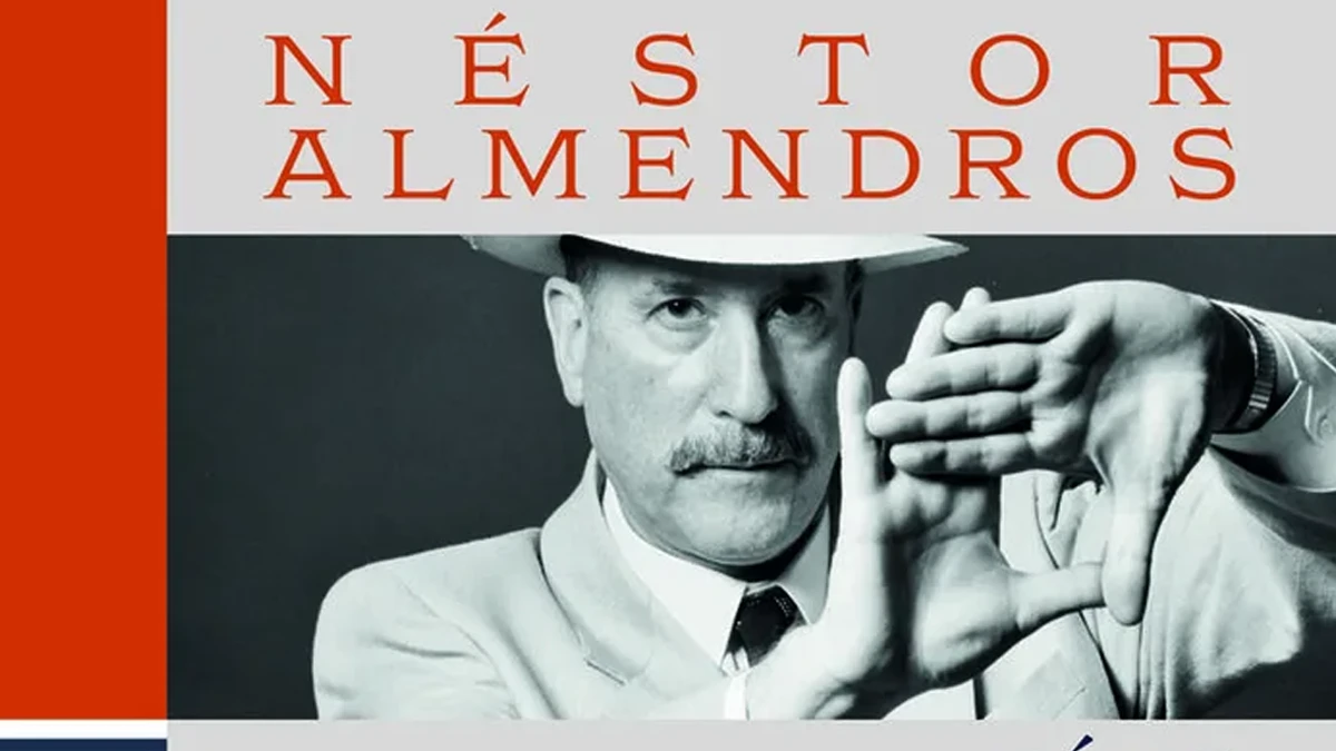 Se reedita 'Días de una cámara', la autobiografía profesional de Néstor Almendros 1 Detalle de portada de 'Días de una cámara', de Néstor Almendros. @Imprenta Dinámica