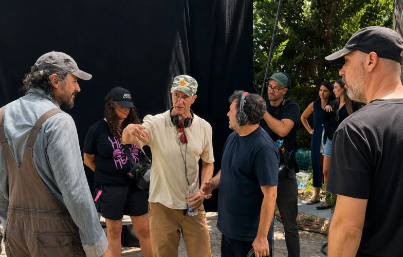 Se rueda 'Coma', una comedia negra sobre una familia en una situación límite 1 Rodaje de 'Coma'. ©Lilicar Films/Recsylvania Films