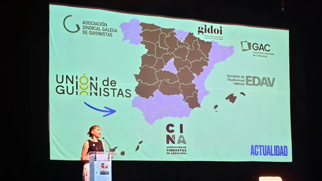Presentación de la nueva 'Unión de Guionistas'. ©Unión de Guionistas