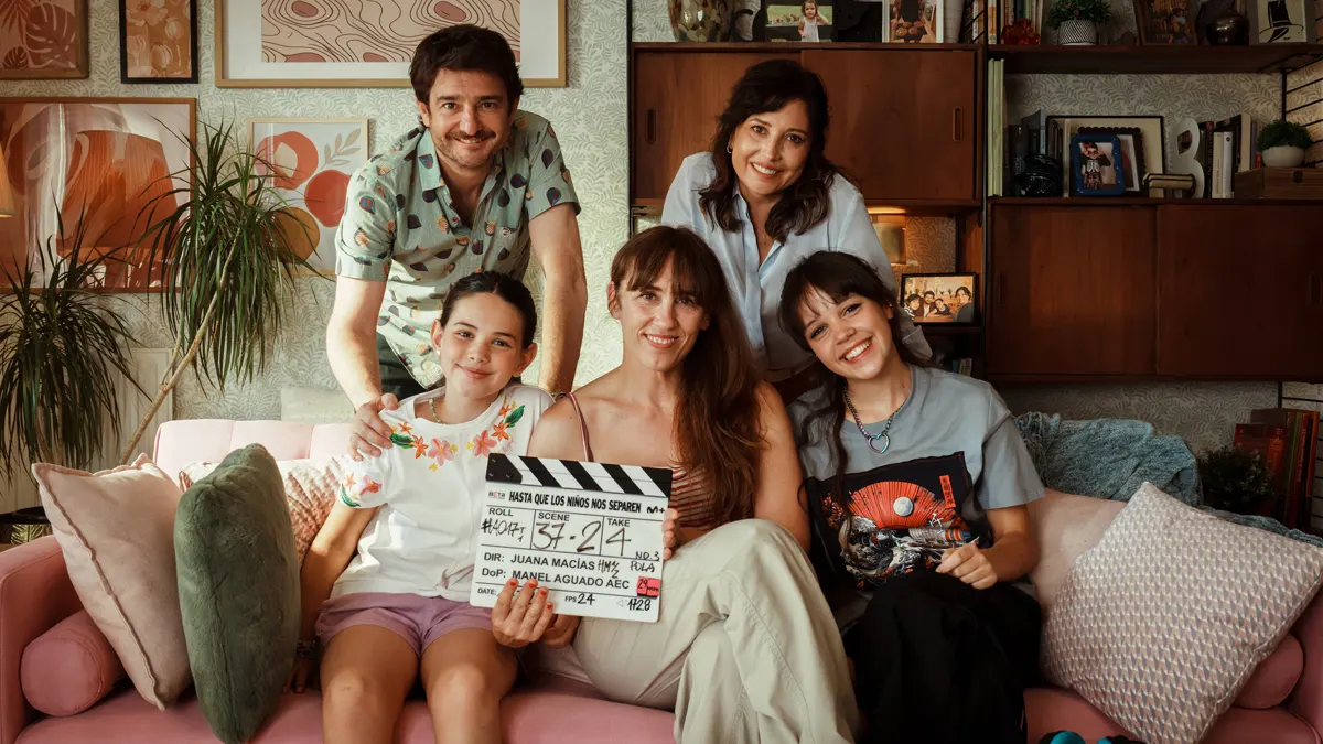'Hasta que los niños nos separen': una comedia familiar "contada desde el punto de vista de los niños" 3 Rodaje de la película 'Hasta que los niños nos separen'