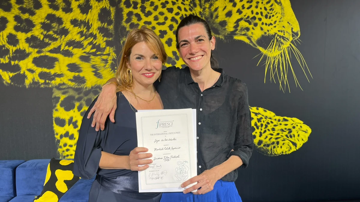 'Lejos de los árboles' recibe dos premios en el Festival de Venecia 2 Mayca Sanz L-Higueras, productora de Lejos de los árboles, y Meritxell Colell Aparicio, directora. (c) Carlos Almagro