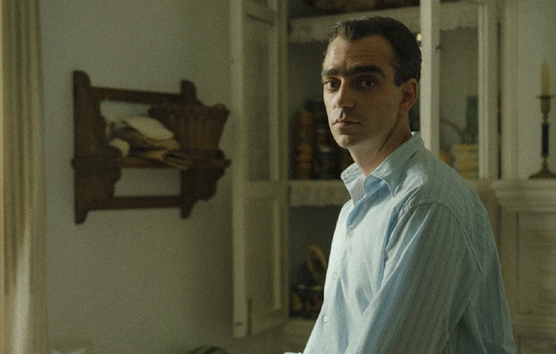 Fernando Franco rueda 'Lorca', con Nacho Sánchez en el papel del poeta granadino 2 Nacho Sánchez como 'Lorca' en el rodaje. ©Niete